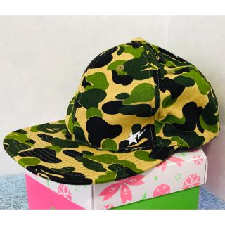 アベイシングエイプ(A BATHING APE)の A BATHING APE キャップ 迷彩(キャップ)