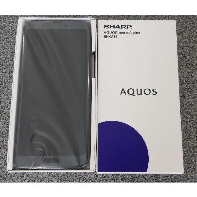 AQUOS sense3 plus SH-M11(ブラック)6GB /128GB-