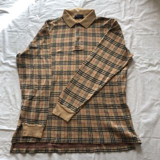 バーバリー(BURBERRY)の⭕️美品、レア⭕️バーバリー 長袖 ポロシャツ シャツ(ポロシャツ)