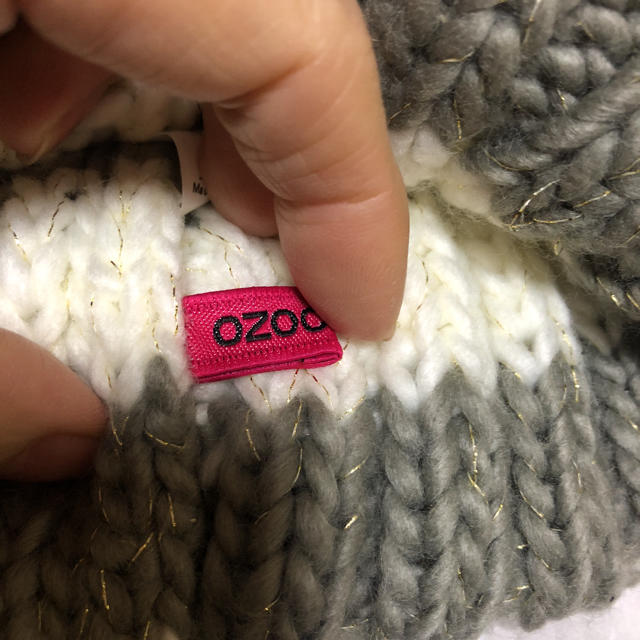 OZOC(オゾック)のオゾック OZOC ニット帽   未使用 レディースの帽子(ニット帽/ビーニー)の商品写真