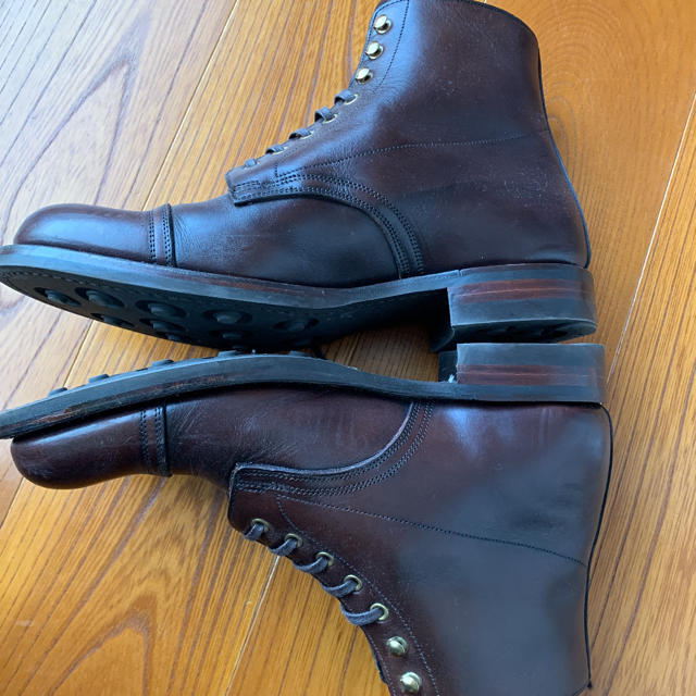 RRL Livingstone Leather Bootsの通販 by SHITOCHAN｜ダブルアールエルならラクマ - RRL ダブルアールエル セール人気