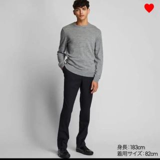 UNIQLO - UNIQLO ストレッチウールスリムフィットパンツ+の通販 by あ