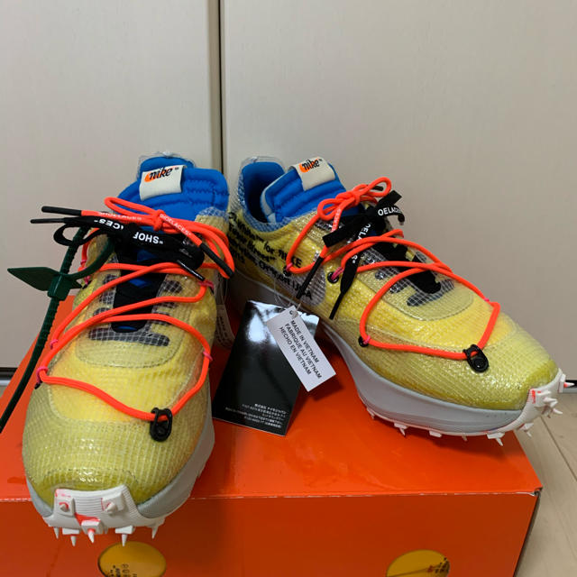 nike×off-white vaporstreet w28.5cmスニーカー