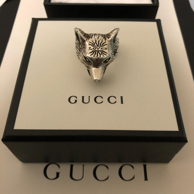 Gucci - GUCCI ウルフリング anger Forest 20の通販 by 東京's shop