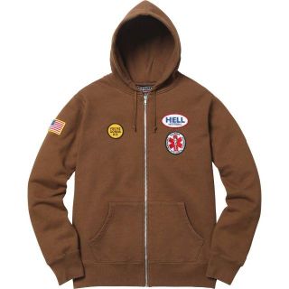 シュプリーム(Supreme)のヒスコラボ！ジップフードパーカーSupreme HYSTERIC GLAMOUR(パーカー)