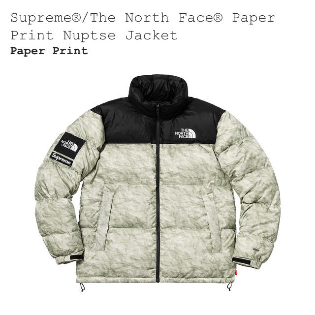 supreme x the north face nuptse