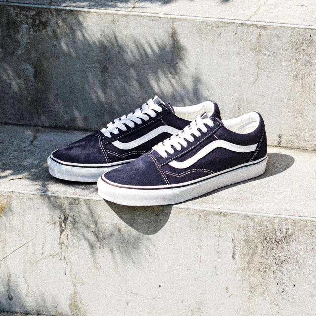 VANS オールドスクール　ネイビー