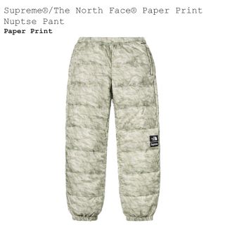 シュプリーム(Supreme)のSupreme  North Paper Print Nuptse Pant(その他)