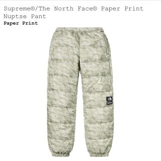 シュプリーム(Supreme)のSupremeTh NorthFacePaperPrint NuptsePant(ワークパンツ/カーゴパンツ)