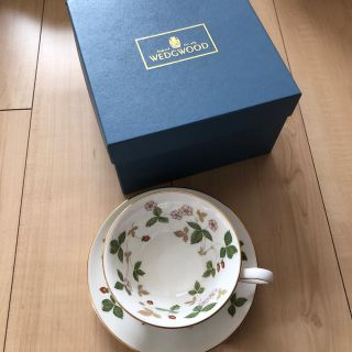 ウェッジウッド(WEDGWOOD)のWEDGWOOD カップアンドソーサー(グラス/カップ)