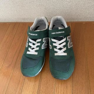 ニューバランス(New Balance)のニューバランス キッズ 996 スニーカー 21cm グリーン 緑(スニーカー)