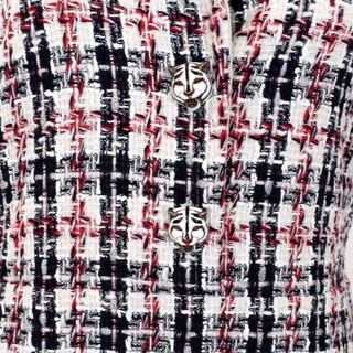 GUCCI グッチ ツイードワンピース 38 チェック【お直しあり】こじはる着用