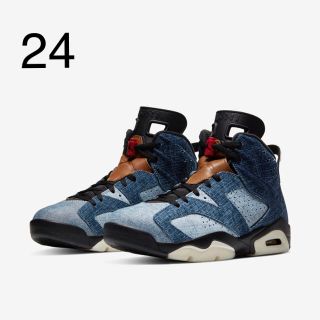 ナイキ(NIKE)のjordan6 denim(スニーカー)