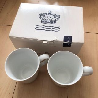 ロイヤルコペンハーゲン(ROYAL COPENHAGEN)のRoyal Copenhagen カップ2脚セット(グラス/カップ)