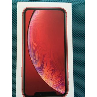 アップル(Apple)のiPhone XR 64GB レッド　新品未使用(スマートフォン本体)