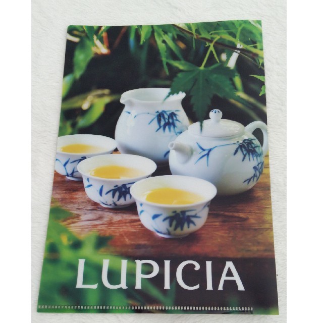LUPICIA(ルピシア)のルピシア　25周年記念　クリアファイル　非売品 エンタメ/ホビーのアニメグッズ(クリアファイル)の商品写真