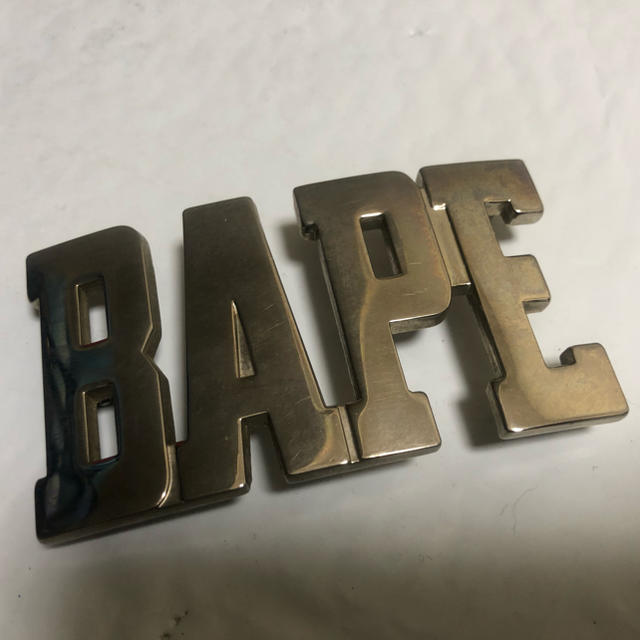 A BATHING APE(アベイシングエイプ)の▼レア▼BAPE▼エイプ▼日本製▼マルチカモ▼バックルベルト▼ メンズのファッション小物(ベルト)の商品写真