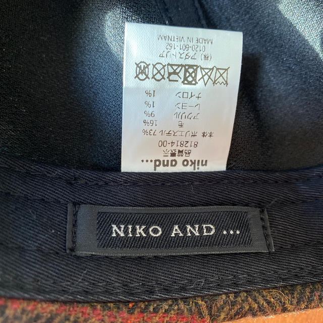 niko and...(ニコアンド)の⭐︎年末限定価格⭐︎niko and...キャップ メンズの帽子(キャップ)の商品写真