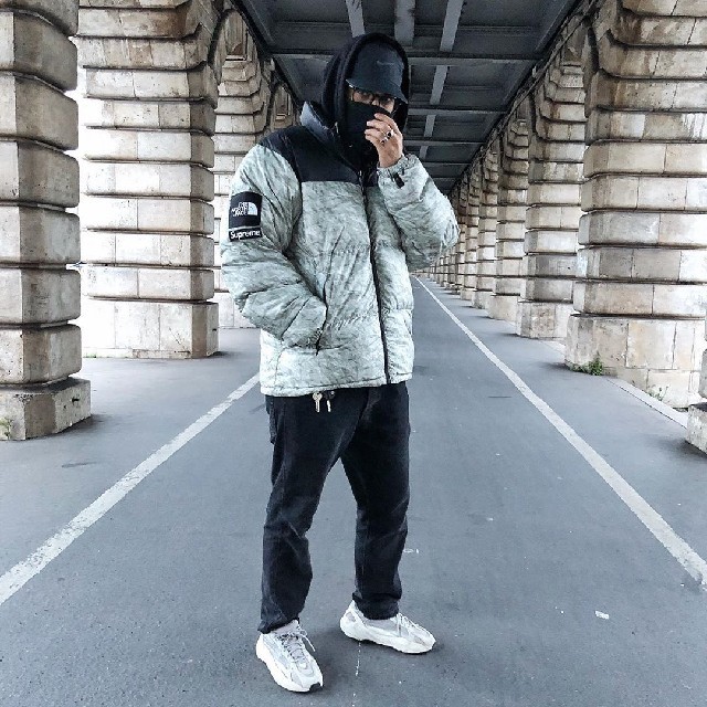 Mサイズ Supreme North Face Paper Nuptse ヌプシ-