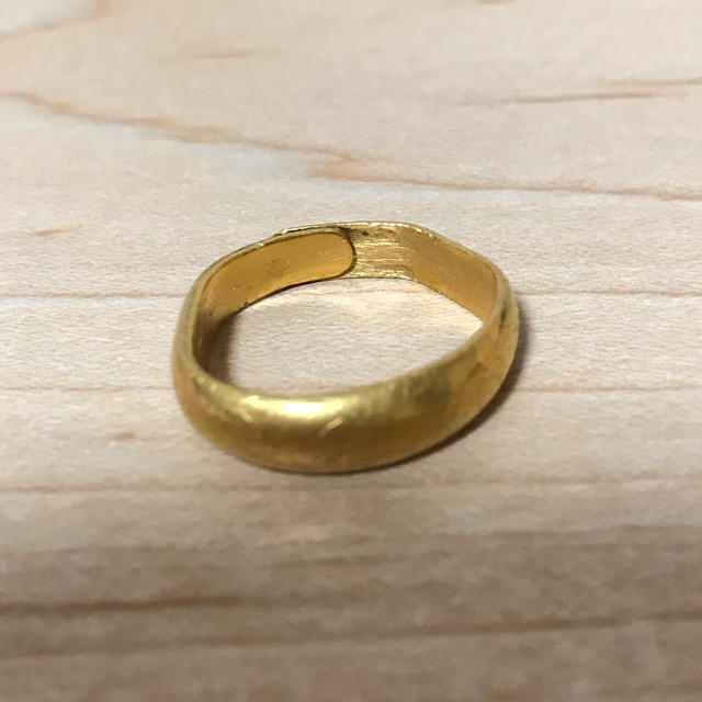 純金　指輪 レディースのアクセサリー(リング(指輪))の商品写真