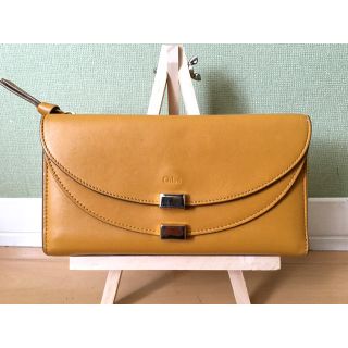 クロエ(Chloe)の【年末セール！大幅値引き！】Chloe 長財布 L字 ライトブラウン レザー(長財布)