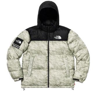 シュプリーム(Supreme)の即日発送 サイズM supreme × the north face ヌプシ(ダウンジャケット)