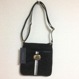 トミーヒルフィガー(TOMMY HILFIGER)の新品 トミーヒルフィガー バッグ 黒斜めがけバッグ(ショルダーバッグ)