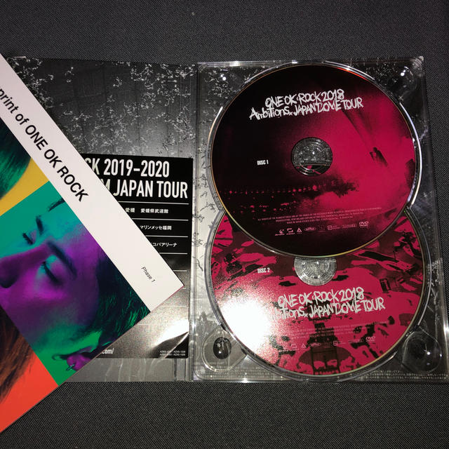 ONE OK ROCK(ワンオクロック)のone ok rock 2018Ambitios Japan Dome Tour エンタメ/ホビーのDVD/ブルーレイ(ミュージック)の商品写真
