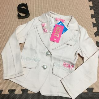 ロニィ(RONI)の新品タグ付き🌸RONI🌸テーラードジャケット🌸ピンクS(ジャケット/上着)