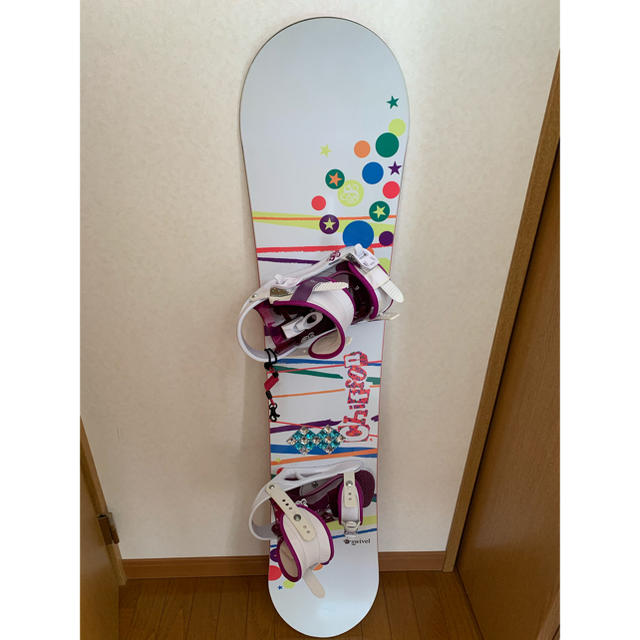 美品】スノーボード レディース swivel 142cm - grupobatia.com.mx