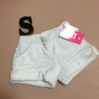 ロニィ(RONI)の新品タグ付き🌸RONI🌸キラキラショートパンツ🌸S(パンツ/スパッツ)