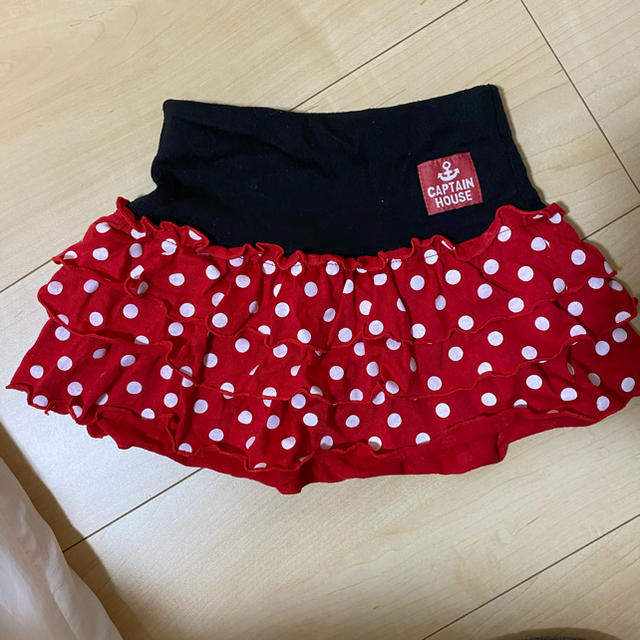 ミニー風スカート　専用 キッズ/ベビー/マタニティのキッズ服女の子用(90cm~)(スカート)の商品写真