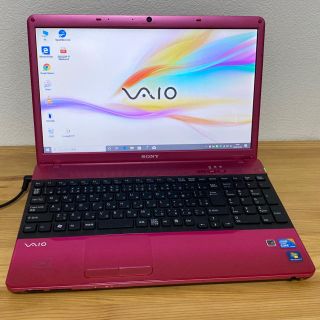 ソニー(SONY)のWin10 /SONY VPCEB48FJ/P /HDD500GB/メモリ4GB(ノートPC)