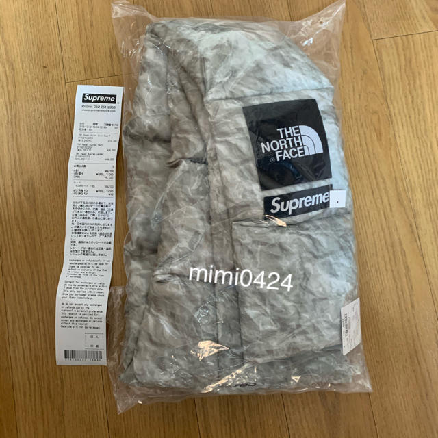 Supreme Northface Paper Print Scarf