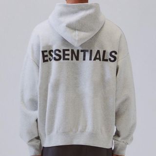 フィアオブゴッド(FEAR OF GOD)のessentials パーカー　pullover hoodie M リフレクター(パーカー)