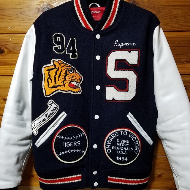 Supreme 09AW Varsity jacket スタジャン ジャケット | フリマアプリ ラクマ