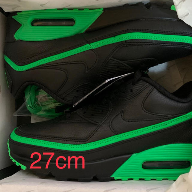 NIKE(ナイキ)のundefeated ✕ airmax90 Black Green メンズの靴/シューズ(スニーカー)の商品写真