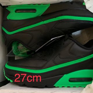 ナイキ(NIKE)のundefeated ✕ airmax90 Black Green(スニーカー)