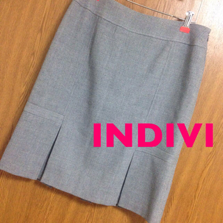 インディヴィ(INDIVI)のkei様♡専用(ひざ丈スカート)