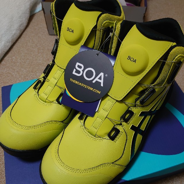 asics(アシックス)の新品 限定 アシックス 安全靴 ウィンジョブ cp304 BOA 27.0  メンズの靴/シューズ(スニーカー)の商品写真