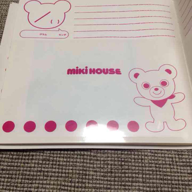 mikihouse(ミキハウス)の非売品 ミキハウス エコー アルバム キッズ/ベビー/マタニティのメモリアル/セレモニー用品(アルバム)の商品写真