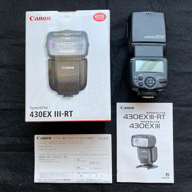 Canon Speedlite 430EX III-RT