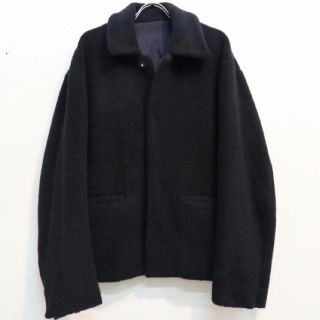 アンユーズド(UNUSED)の【新品未使用】URU／WOOL BOA BLOUSON／Navy(ブルゾン)