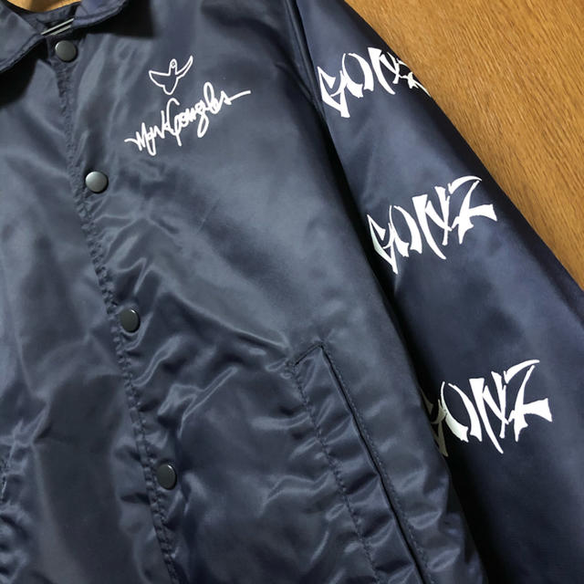 WEGO(ウィゴー)のwego×Mark Gonzales コラボコーチジャケット メンズのジャケット/アウター(ナイロンジャケット)の商品写真