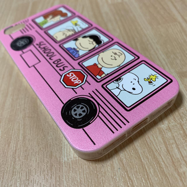 SNOOPY(スヌーピー)のスヌーピー  iPhone5.5s.SEケース スマホ/家電/カメラのスマホアクセサリー(iPhoneケース)の商品写真