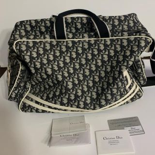 クリスチャンディオール(Christian Dior)の【美品】Christian(クリスチャンディオ―ル)ボストンバッグ トロッター(ボストンバッグ)