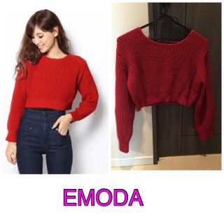 エモダ(EMODA)のEMODA エモダ ショートニット(ニット/セーター)