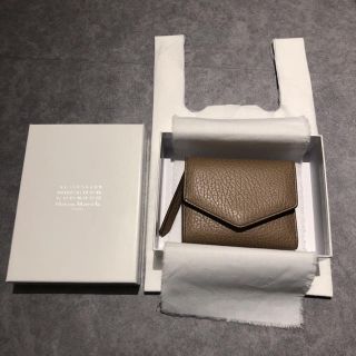 マルタンマルジェラ(Maison Martin Margiela)のMaison Margiela 20ss レザー　エンベロープウォレット(財布)