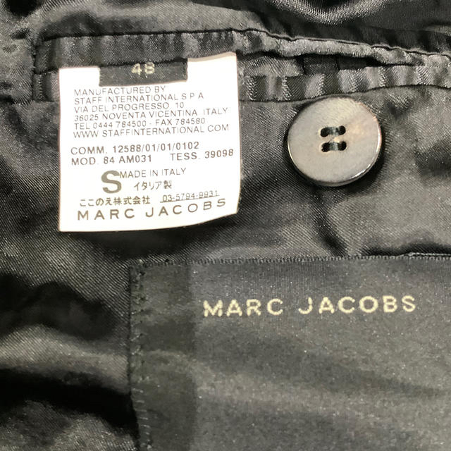 MARC JACOBS(マークジェイコブス)のMARC JACOBS ニット×ナイロン切替ジャケット 48 メンズのジャケット/アウター(その他)の商品写真