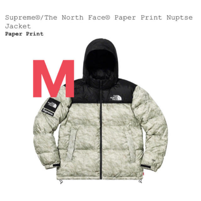 SUPREME THE NORTH FACE PAPER nuptse ヌプシ